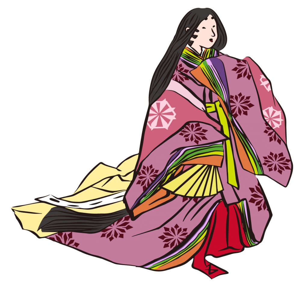 日本古代的裳裝